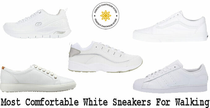 Top 10 Most Comfortable White Sneakers for Walking Review