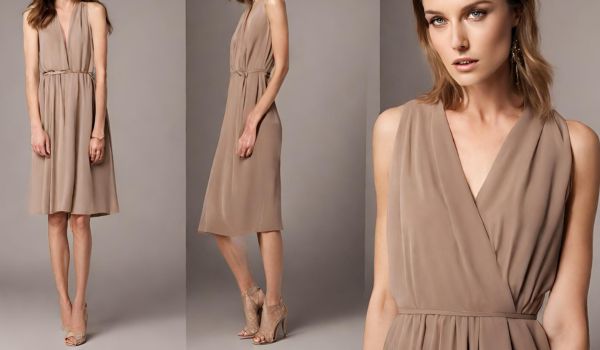 what color shoes to wear with taupe dress