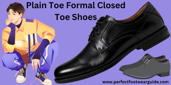 What are closed toe shoes