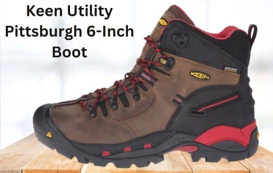 Keen Utility Pittsburgh 6-Inch Steel Toe Waterproof Work Boot