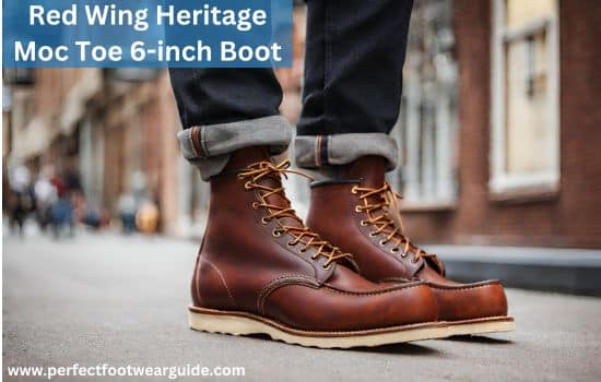 Red Wing Heritage Moc Toe 6-inch Boot
