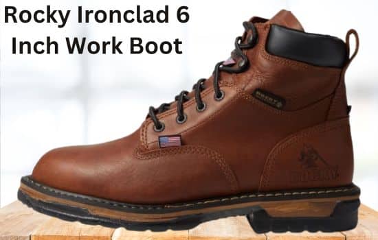 Rocky Ironclad 6-inch Waterproof Work Boot