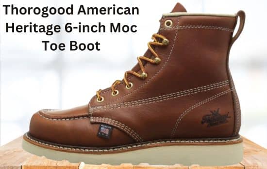 Thorogood American Heritage 6-inch Moc Toe Boot